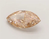 3.02ct Marquise Lab Grown Diamond (Colour Fancy Orangey Brown, Clarity VVS1, IGI Certified)