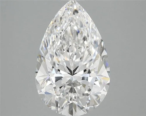 3.02ct Pear Lab Grown Diamond (Colour D, Clarity VVS2, IGI Certified)