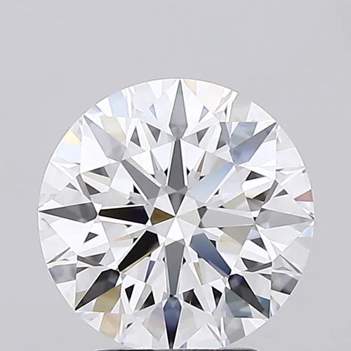 3.02ct Round Lab Grown Diamond (Colour D, Clarity FL, Cut ID, IGI Certified)