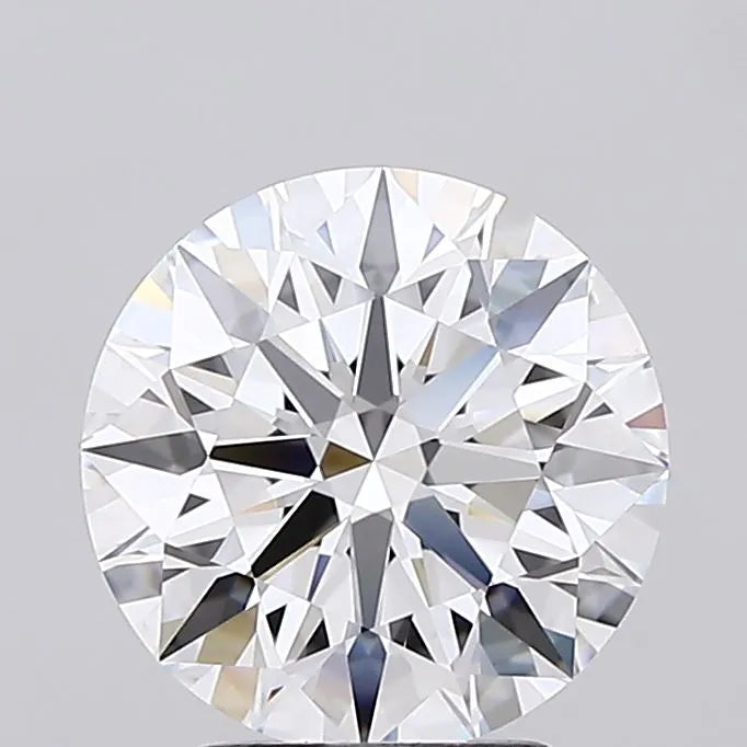 3.02ct Round Lab Grown Diamond (Colour D, Clarity FL, Cut ID, IGI Certified)