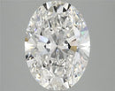 3.03ct Oval Lab Grown Diamond (Colour F, Clarity SI1, IGI Certified)