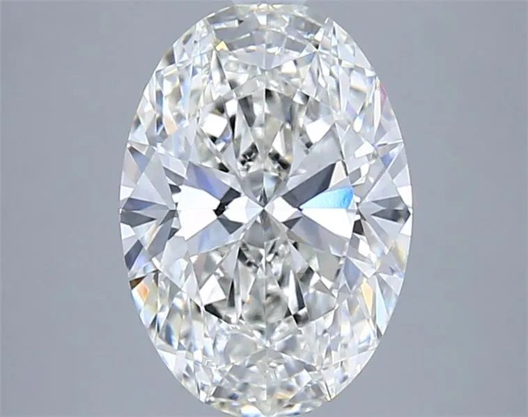 3.03ct Oval Lab Grown Diamond (Colour G, Clarity VVS2, IGI Certified)