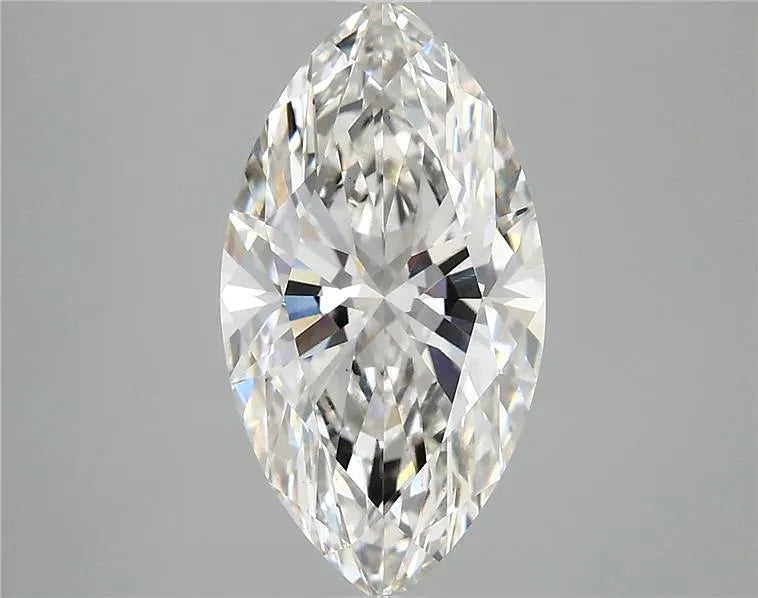 3.04ct Marquise Lab Grown Diamond (Colour G, Clarity VS1, IGI Certified)