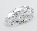 3.04ct Oval Lab Grown Diamond (Colour E, Clarity VS1, GIA Certified)