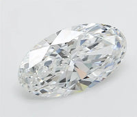 3.04ct Oval Lab Grown Diamond (Colour E, Clarity VS1, GIA Certified)