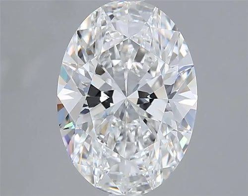 3.04ct Oval Lab Grown Diamond (Colour E, Clarity VVS2, IGI Certified)