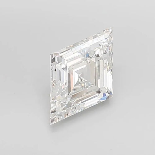 3.05ct Lozenge Lab Grown Diamond (Colour E, Clarity VVS2, IGI Certified)