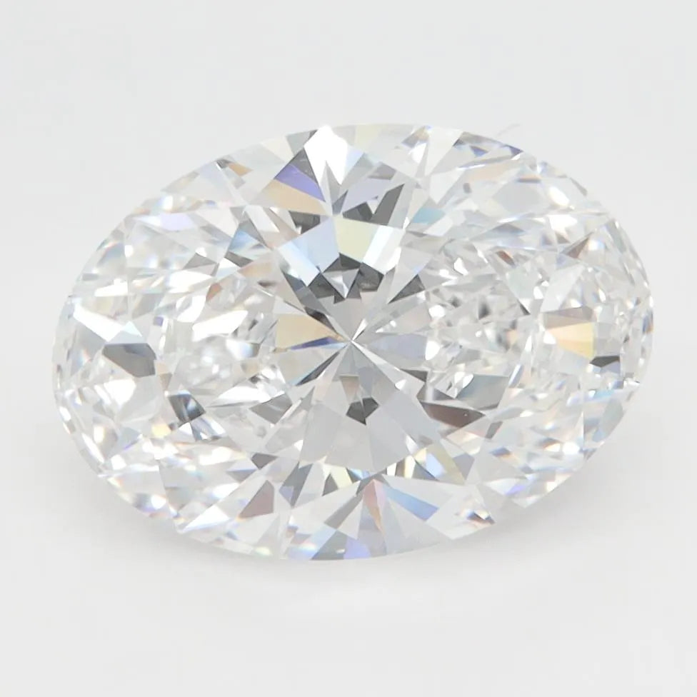 3.05ct Oval Lab Grown Diamond (Colour D, Clarity VVS2, GIA Certified)