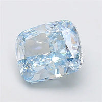 3.06ct Cushion modified Lab Grown Diamond (Colour Fancy Intense Blue, Clarity VVS2, IGI Certified)