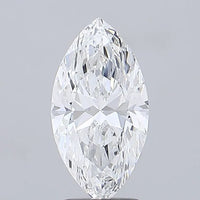 3.06ct Marquise Lab Grown Diamond (Colour E, Clarity VVS1, IGI Certified)