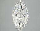 3.06ct Marquise Lab Grown Diamond (Colour G, Clarity VVS2, IGI Certified)