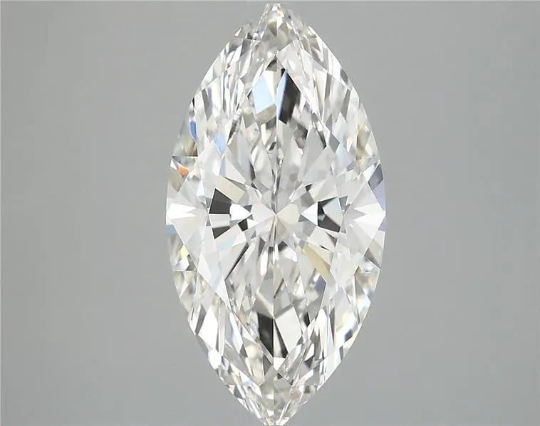 3.06ct Marquise Lab Grown Diamond (Colour G, Clarity VVS2, IGI Certified)