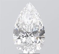 3.06ct Pear Lab Grown Diamond (Colour E, Clarity VVS2, IGI Certified)