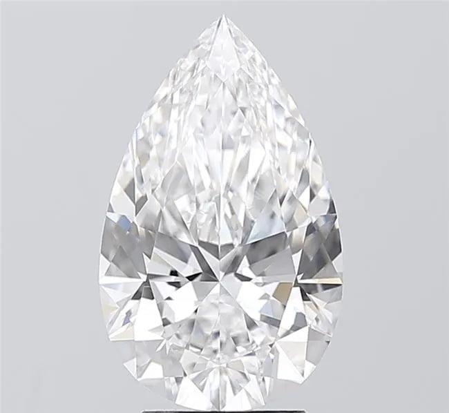 3.06ct Pear Lab Grown Diamond (Colour E, Clarity VVS2, IGI Certified)