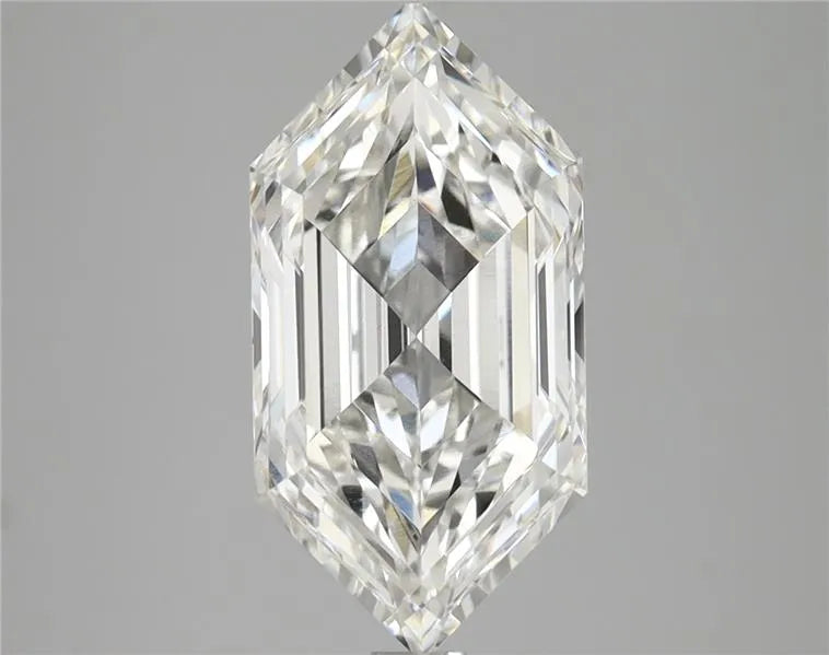 3.07ct Hexagonal Lab Grown Diamond (Colour F, Clarity VVS2, IGI Certified)