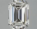 3.08ct Emerald Lab Grown Diamond (Colour F, Clarity VVS2, IGI Certified)