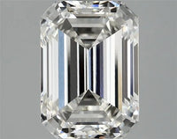 3.08ct Emerald Lab Grown Diamond (Colour F, Clarity VVS2, IGI Certified)