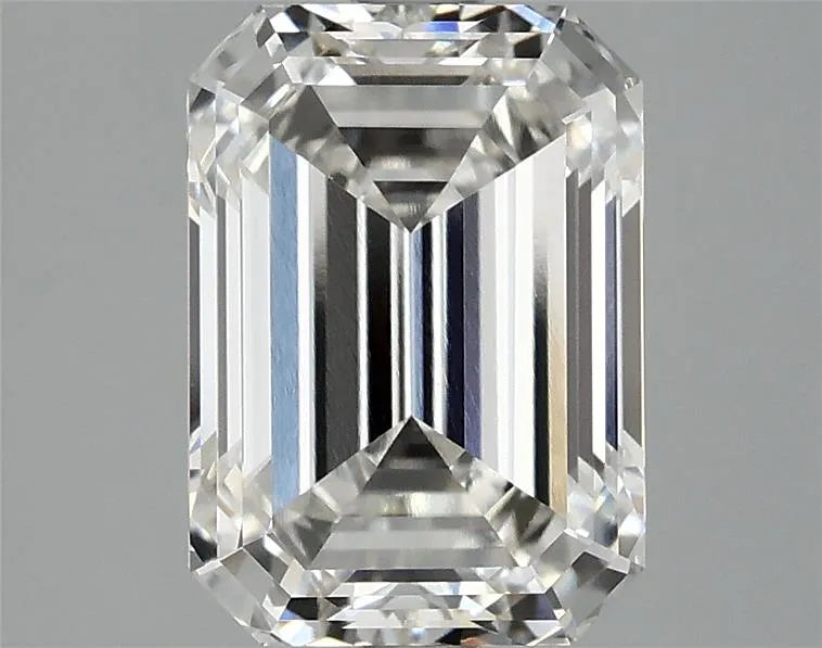 3.08ct Emerald Lab Grown Diamond (Colour F, Clarity VVS2, IGI Certified)