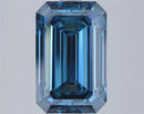 3.08ct Emerald Lab Grown Diamond (Colour Fancy Vivid Blue, Clarity VVS2, IGI Certified) - The Perfect Carat