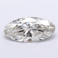 3.08ct Oval Lab Grown Diamond (Colour H, Clarity VVS2, IGI Certified)