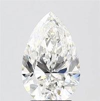 3.08ct Pear Lab Grown Diamond (Colour F, Clarity VVS2, IGI Certified)
