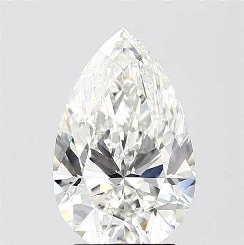 3.08ct Pear Lab Grown Diamond (Colour F, Clarity VVS2, IGI Certified)