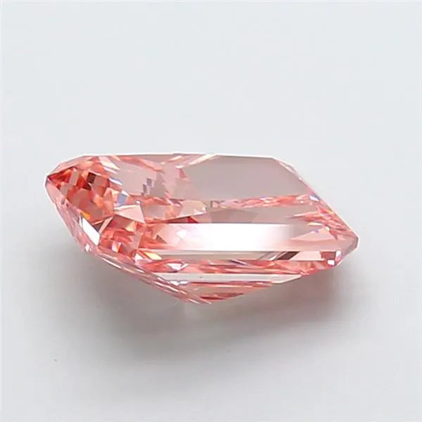 3.08ct Radiant Lab Grown Diamond (Colour Fancy Vivid Pink, Clarity VVS2, IGI Certified)