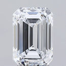 3.09ct Emerald Lab Grown Diamond (Colour E, Clarity IF, IGI Certified)