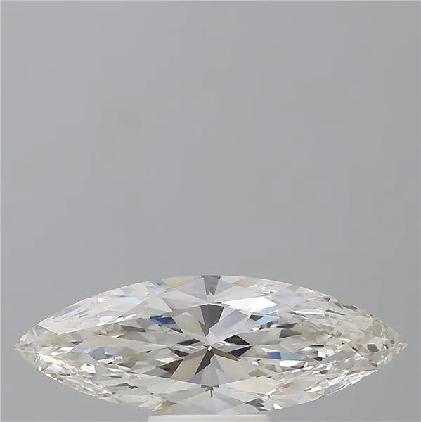 3.09ct Marquise Lab Grown Diamond (Colour G, Clarity VVS2, IGI Certified)