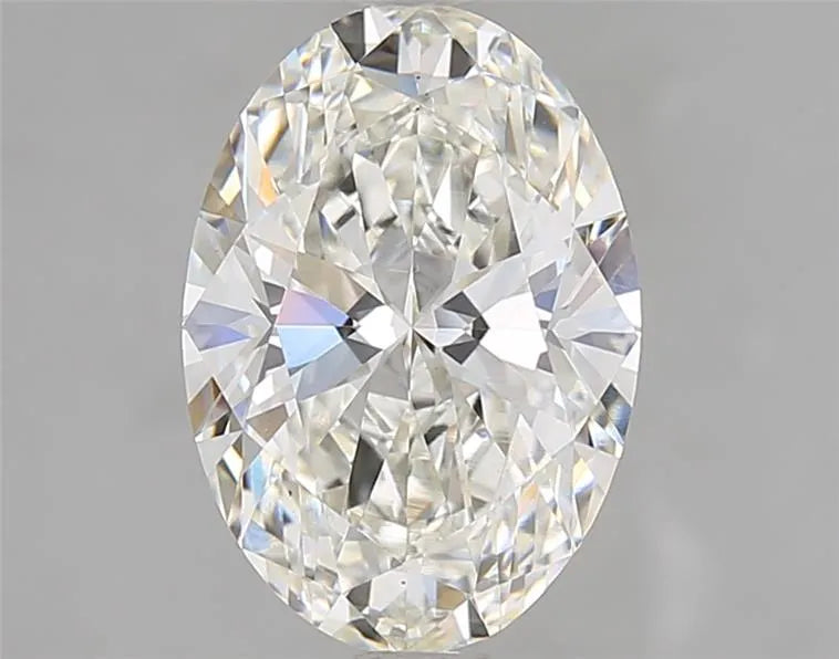 3.09ct Oval Lab Grown Diamond (Colour G, Clarity VS1, IGI Certified)