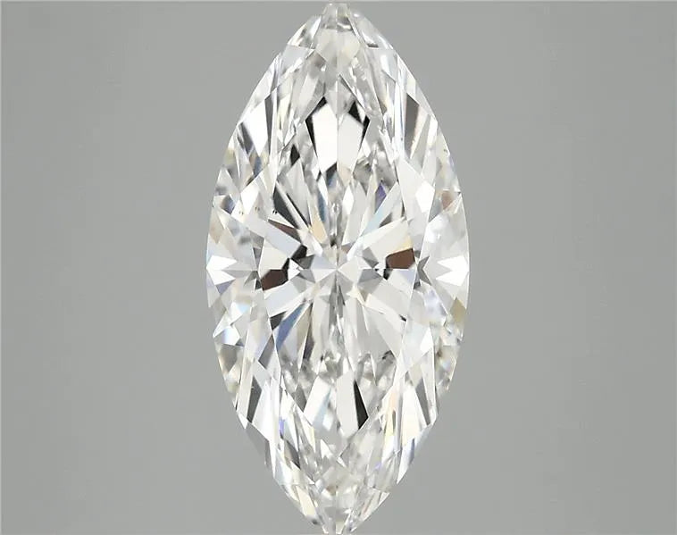 3.10ct Marquise Lab Grown Diamond (Colour H, Clarity VVS2, IGI Certified)