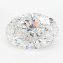 3.10ct Oval Lab Grown Diamond (Colour D, Clarity VVS1, IGI Certified)