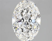 3.10ct Oval Lab Grown Diamond (Colour E, Clarity VVS2, IGI Certified)