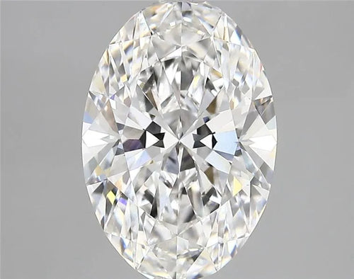 3.10ct Oval Lab Grown Diamond (Colour E, Clarity VVS2, IGI Certified)
