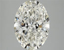 3.10ct Oval Lab Grown Diamond (Colour H, Clarity VVS2, IGI Certified)