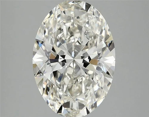 3.10ct Oval Lab Grown Diamond (Colour H, Clarity VVS2, IGI Certified)