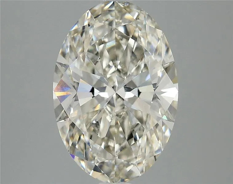 3.10ct Oval Lab Grown Diamond (Colour H, Clarity VVS2, IGI Certified)