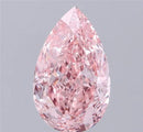 3.10ct Pear Lab Grown Diamond (Colour Fancy Vivid Pink, Clarity VS1, IGI Certified)
