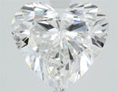 3.11ct Heart Lab Grown Diamond (Colour D, Clarity VVS2, IGI Certified)