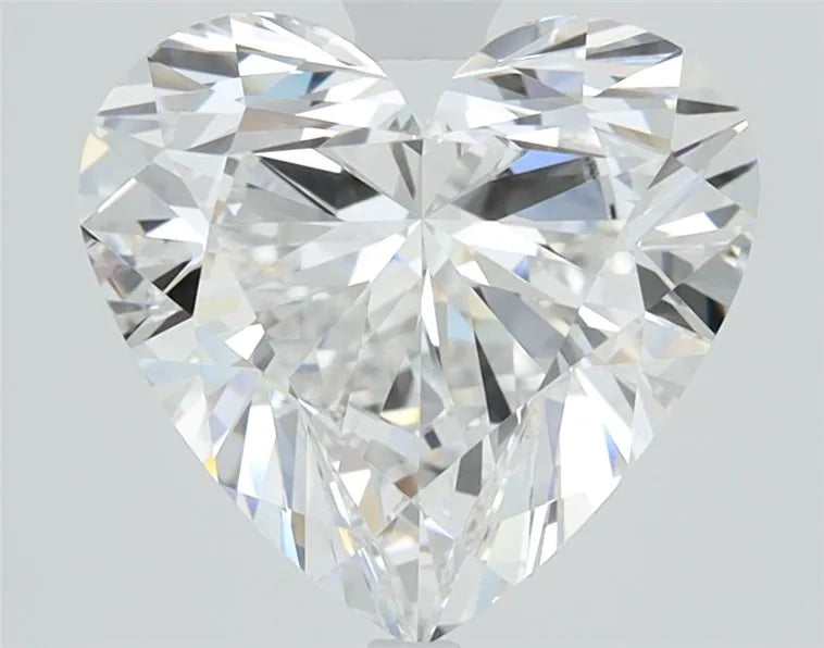 3.11ct Heart Lab Grown Diamond (Colour D, Clarity VVS2, IGI Certified)