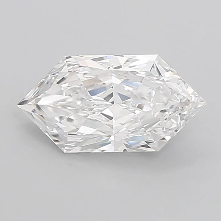 3.12ct Hexagonal Lab Grown Diamond (Colour D, Clarity VS1, IGI Certified)