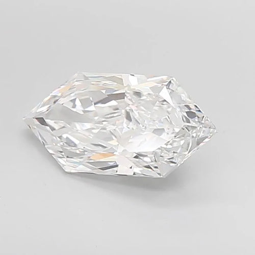 3.16ct Hexagonal Lab Grown Diamond (Colour D, Clarity VVS2, IGI Certified)