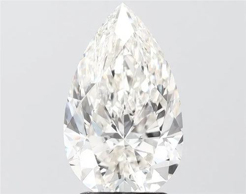 3.17ct Pear Lab Grown Diamond (Colour G, Clarity VVS2, IGI Certified)