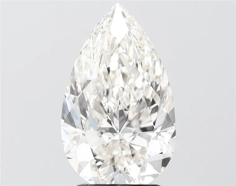 3.17ct Pear Lab Grown Diamond (Colour G, Clarity VVS2, IGI Certified)