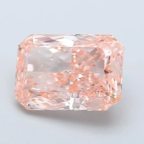 3.21ct Radiant Lab Grown Diamond (Colour Fancy Vivid Pink, Clarity VVS2, IGI Certified)