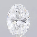 3.23ct Oval Lab Grown Diamond (Colour E, Clarity VVS1, IGI Certified)