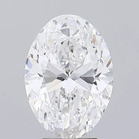 3.23ct Oval Lab Grown Diamond (Colour E, Clarity VVS1, IGI Certified)