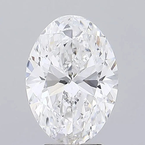 3.23ct Oval Lab Grown Diamond (Colour E, Clarity VVS1, IGI Certified)