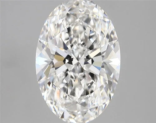 3.25ct Oval Lab Grown Diamond (Colour E, Clarity VVS2, IGI Certified)