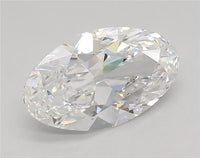 3.26ct Oval Lab Grown Diamond (Colour D, Clarity VVS2, IGI Certified)